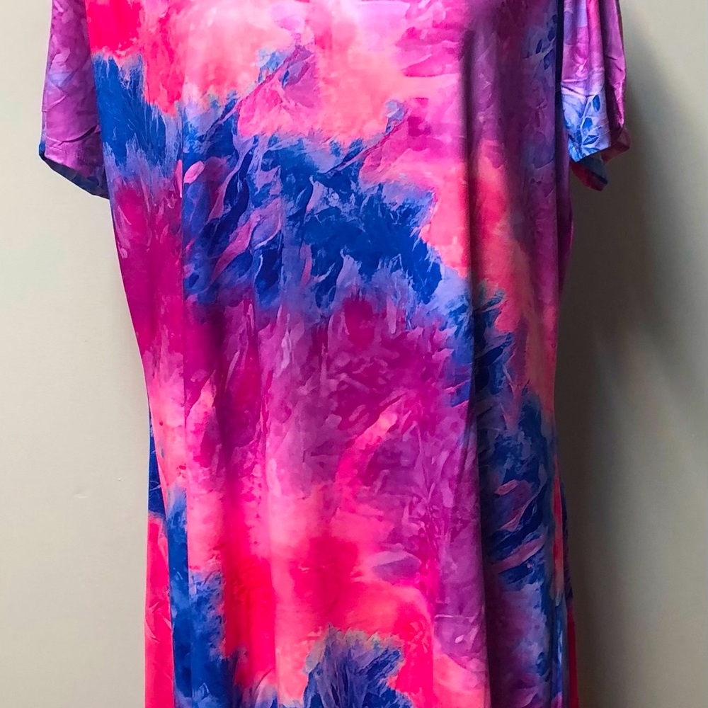 NWT Tye Dyed Dress-2XL
